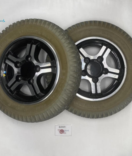 PAIR OF DRIVE WHEELS FOR QUANTUM 6000Z (3.00-8) WHLASMB1769 | #JC641